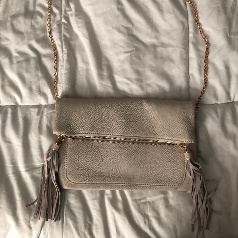 Taupe crossbody